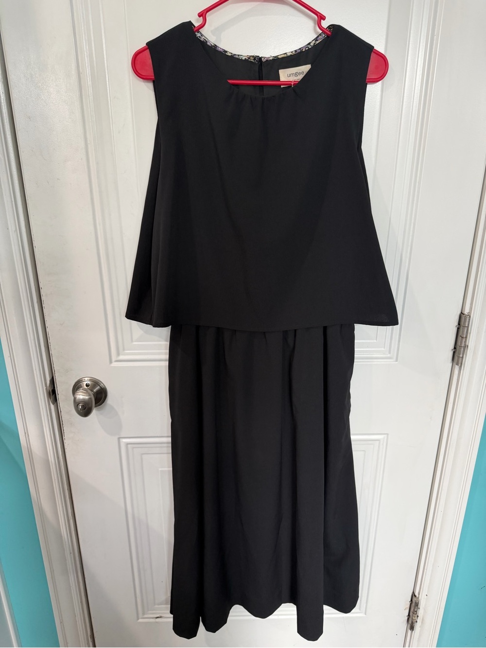 Umgee Black Layered Dress